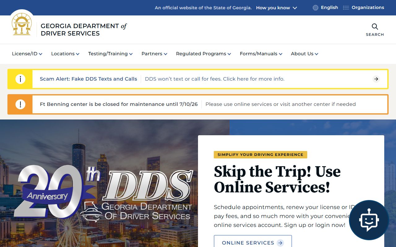 Macon County traffic court records and Georgia DDS driver records